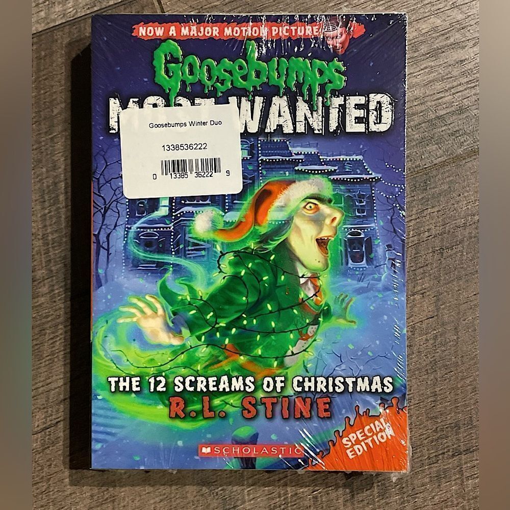 Never Opened! Goosebumps by R.L. Stine, Special Edition, 2-Book Set!